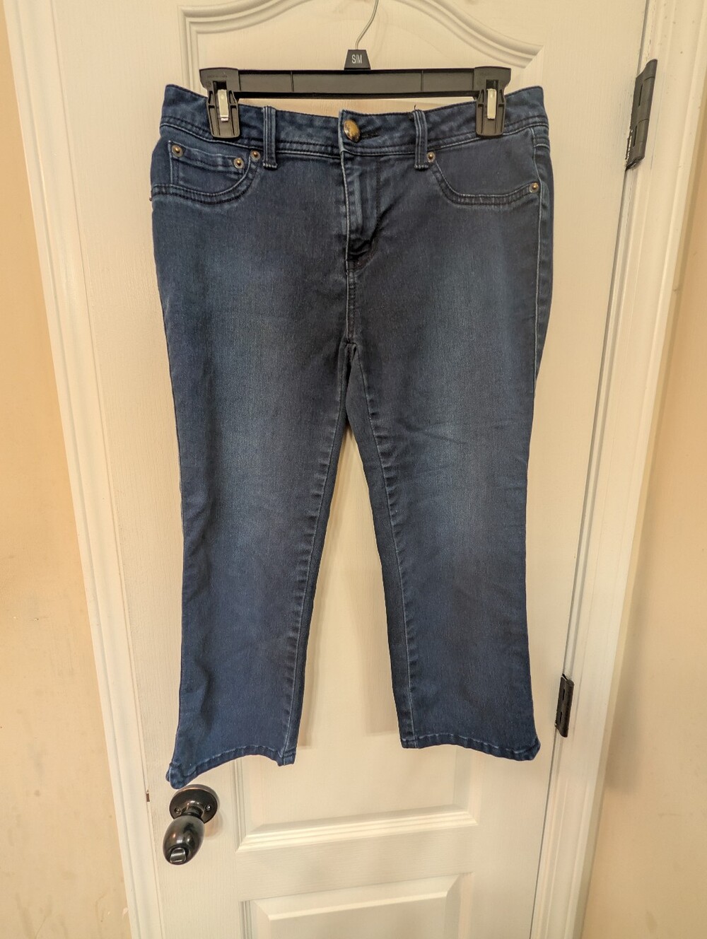 Roz & Ali Capri Length Stretch Jeans
